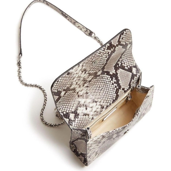 Tory Burch Fleming Snakeskin Bag** - Picture 2 of 7